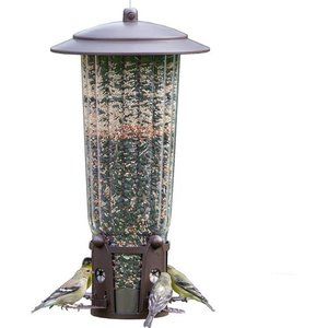 Squirrel-Be-Gone Max Large Wild Bird Feeder with Flexports,Squirrel Proof Feeder